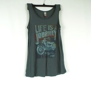 Life is a Journey Tank Top Women Small / Medium